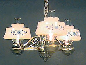 dollhouse chrysolite fantasies fingertip chandelier miniature lighting