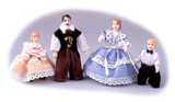 DS04 - 1/24th Family of Dolls