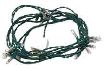 24 Bulb Clear Christmas Light String