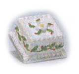 V6066 - Square Christmas Cake