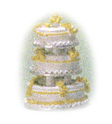 V6067 - Yellow Wedding Cake