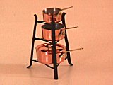 4 piece miniature cookware set