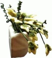 BRIGHT-DELIGHTS DOLLHOUSE MINIATURE  ENGLISH IVY IN WALL SCONCE A002 