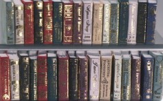 Dollhouse Miniature Replica Harry Potter Book Set of 8 ~ NI180 