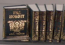Dollhouse Miniature Replica Harry Potter Book Set of 8 ~ NI180 