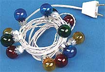 12V Stringed Christmas Ornament Lights