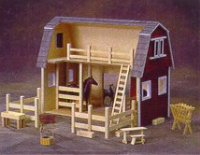 Real Good Toys All American Barn Dollhouse from FINGERTIP
